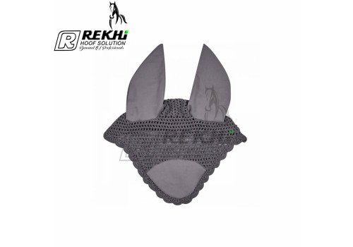 Horse Ear Bonnet Gray / Horse Ear Net