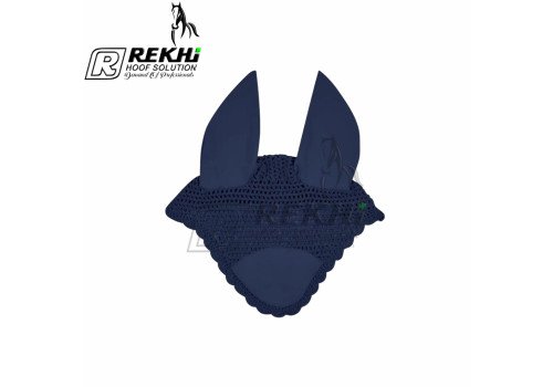 Horse Ear Bonnet Navy Blue / Horse Ear Net