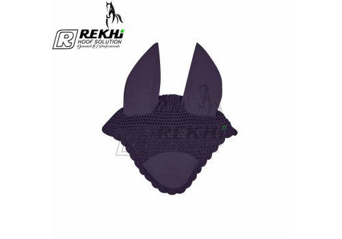 Horse Ear Bonnet Purple / Horse Ear Net