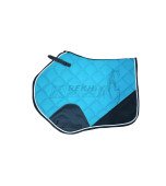 Horse Saddle Pad Jumping Cyan