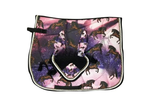 Horse Saddle Pad Set Sublimated Horse Saddle Pad Set Sublimated