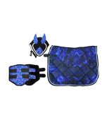 Horse Saddle Set Pad Sublimated