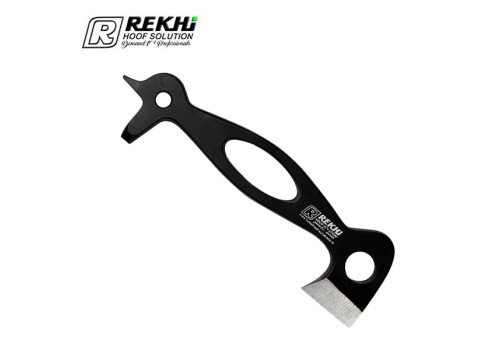 Farrier Clinch Cutter / Buffer with Hole-Black Powder Coated