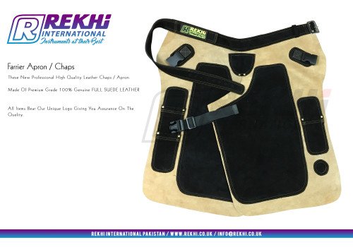 Farrier Apron - Farrier Chaps - Genuine SUEDE LEATHER Aprons