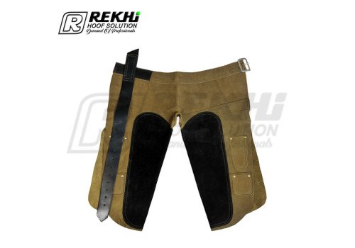 Farrier Apron / Chaps 63CM 100% Genuine Suede Leather 