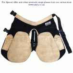 Farrier Foam Padded Suede Leather & Canvas  Chaps / Apron  59cm