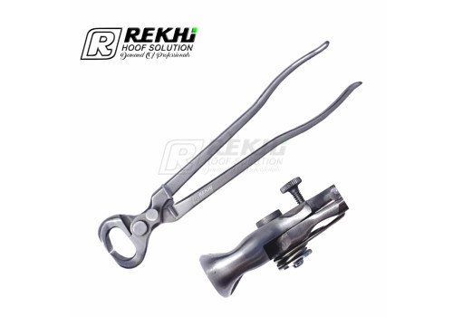 Farrier Hoof Nippers 12" Preloaded Spring with Locking Bolt - Quick Horse Hoof Trimmers