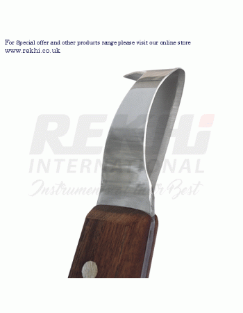 Rekhi Farrier Hoof Loop Knife With Pick