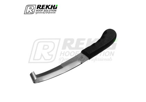 Cow and Cattle Hoof Knife Standard Sharped Wide Right Double Ended (Plastic Handle)