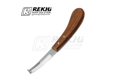 Cow and Cattle Hoof Knife Wide Standard Sharped Right Double Ended