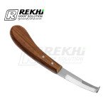 Cow and Cattle Hoof Knife Wide Standard Sharped Left Double Ended