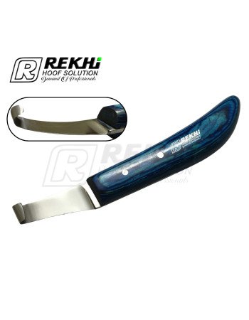 Farrier Hoof Knife ASLAN Wide Blade Razor Edged Left