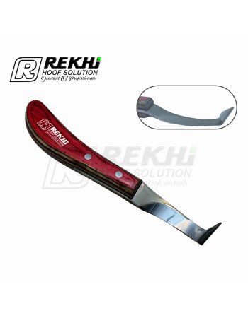 Farrier Hoof Knife STALLION Wide Blade Razor Edged Right