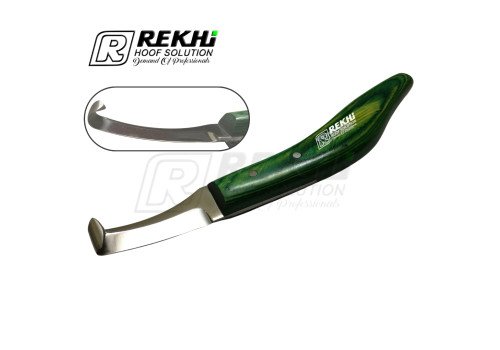 Farrier Hoof Knife SNAKE Wide Blade Razor Edged Right