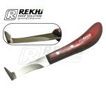 Farrier Hoof Knife STALLION Wide Blade Razor Edged Right