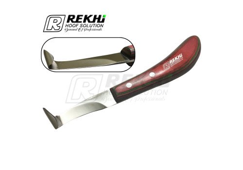 Farrier Hoof Knife STALLION Wide Blade Razor Edged Right