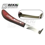 Farrier Hoof Knife STALLION Wide Blade Razor Edged Left